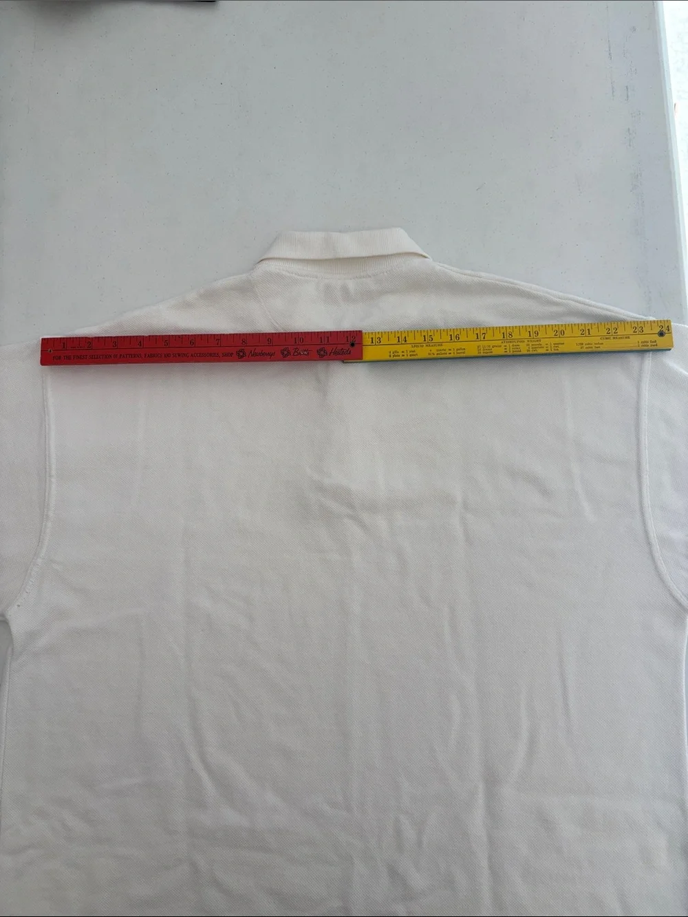 Levi's White Short-Sleeve Polo Shirt Jeans Wear